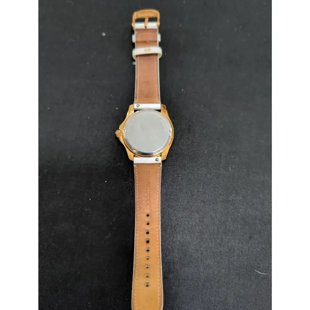 Women's Fossil Cecile AM4486 40mm Dial New Battery Runs Perfect 7.25